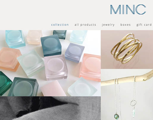 Minc Collection sieraden ontwerp